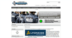 Desktop Screenshot of polizeizubehoer.ch